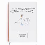 Блокнот Гусь "Удачный"