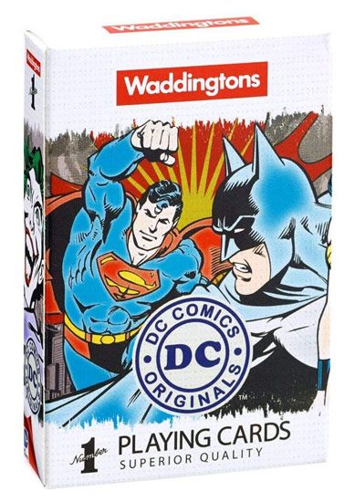 Карты игральные Waddingtons Number 1 – DC Comics Retro Playing Cards 