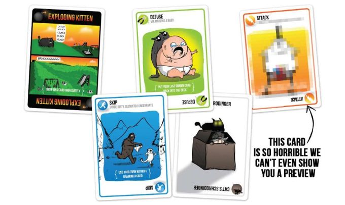 Вибухові кошенята: Розпусна версія (Exploding Kittens: NSFW Deck) 