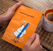 Блокнот Гусь "Заряджений на удачу"