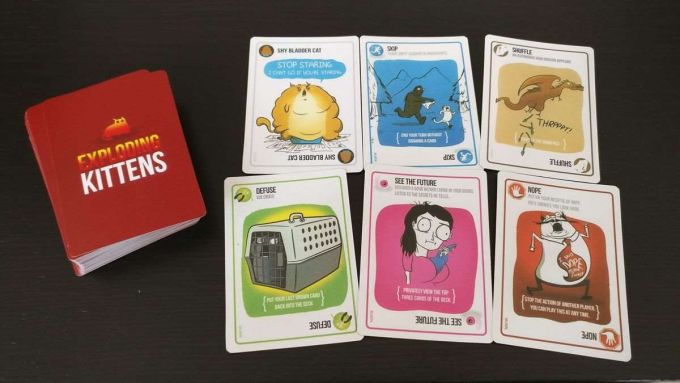 Вибухові кошенята: Розпусна версія (Exploding Kittens: NSFW Deck) 