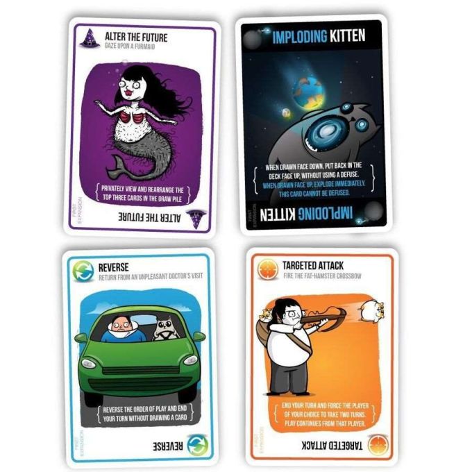 Вибухові кошенята: Нищівні кошенята (Exploding Kittens: Imploding Kittens)