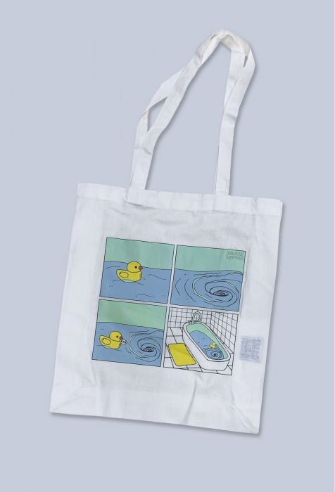 Эко-сумка Комикс с уточкой