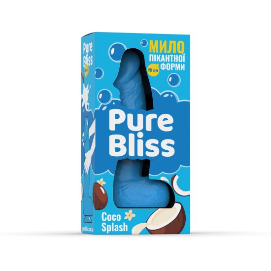 Мило пеніс Pure Bliss Mini синій Coco Splash