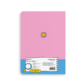 Блокнот Orner в точку «Деловой котик»