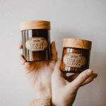 Соевая свеча по мотивам Гарри Поттера "Lumos Maxima"