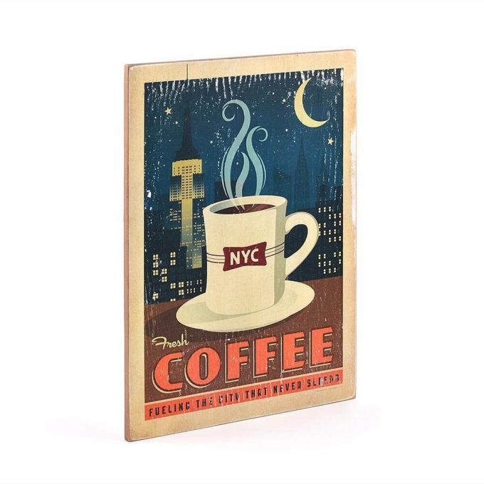Дерев'яний постер "Coffee # 11"