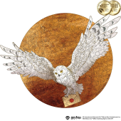 Фігурний дерев'яний пазл Гаррі Поттер - Гедвіґа