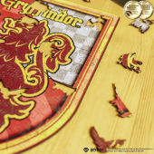 Фігурний дерев'яний пазл  Гаррі Поттер - Герб Ґрифіндор