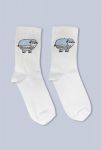 Носки Беееесишь (Белые)