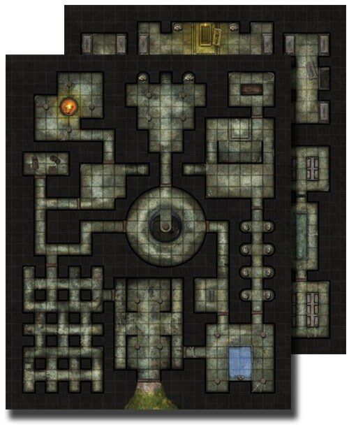 Pathfinder: Настільна рольова гра. Ігрове поле "Підземелля"