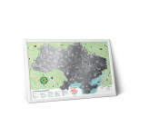 Скретч Карта Travel Map Моя Родная Украина