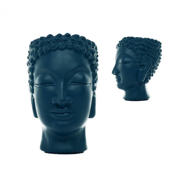 Арт-вазон Будда (синій)