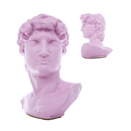 Арт-вазон "Давид" (лиловый)