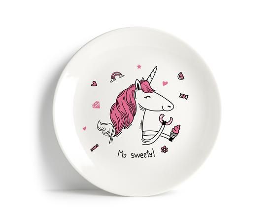 Тарілка "Єдиноріг My sweety"