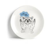 Тарелка "Енот"