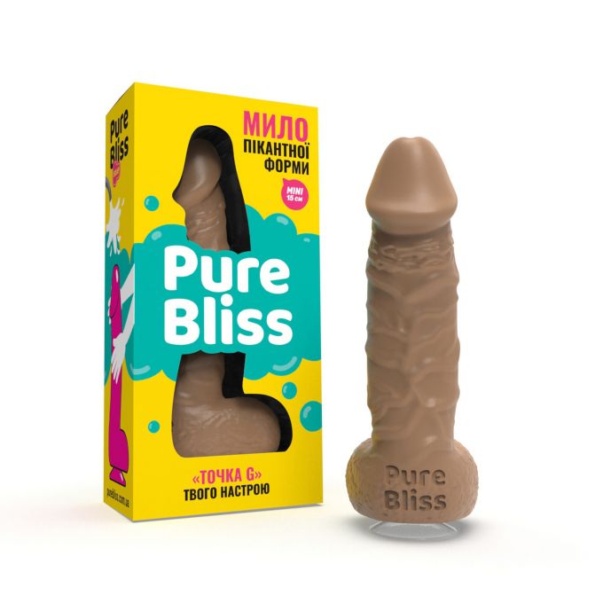 Мыло пенис Pure Bliss Mini бежевый