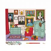 Картина по номерам x Grekhov «Комната художников»