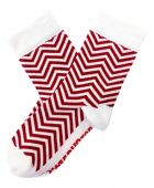 Консервированные носки "New Year socks" красные