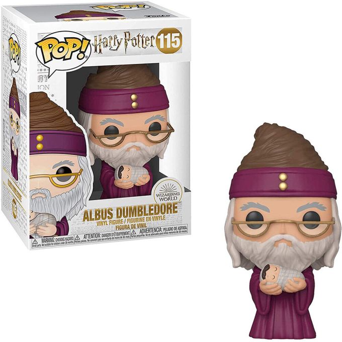 Ігрова фігурка FUNKO POP! серії "Гаррі Поттер" - ДАМБЛДОР З МАЛЮКОМ ГАРРІ