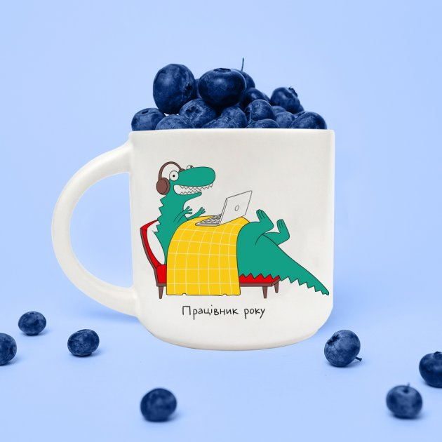 Чашка «Рекс - Працівник року»