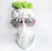 Арт-вазон "Давид" (Белый)