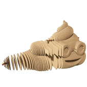 Картонний 3Д пазл "Poop"