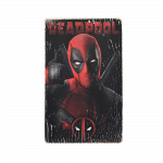 Деревянный постер "Deadpool#1"