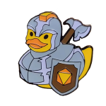 Значок Илька и Сорока  "Утка-Воин"