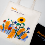 Шопер Maliunky Полевые цветы (бежевый )