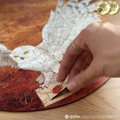 Фігурний дерев'яний пазл Гаррі Поттер - Гедвіґа