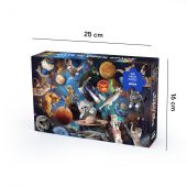 Пазл «Котики у вiдкритому космосi» 500 елементiв