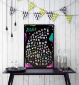 Скретч-постер 100ДЕЛ для пары LOVE edition