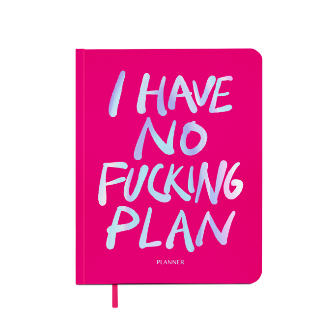 Планер "I HAVE NO PLAN" рожевий