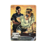 Деревянный постер "GTA V #1 Girls"