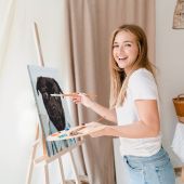 Картина за номерами «Мопс»