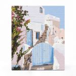  Картина по номерам «Дворик в Греции»