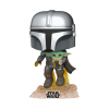 Ігрова фігурка Funko POP! серії "Мандалорець" - Мандалорець, що летить з малюком