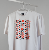 Футболка Maliunky Вышиванка  (белая)