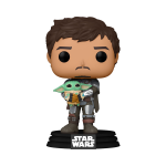 Ігрова фігурка Funko POP! серії  "Мандалорець" - Мандалорець з Грогу Ігрова фігурка Funko POP! серії  "Мандалорець" - Мандалорець з Грогу