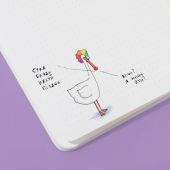 Блокнот Гусь Х*як Х*як  і Ніх*як