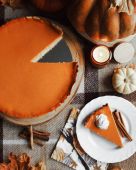 Соевая свеча "Тыквенный пирог"