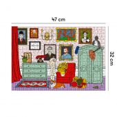 Пазл «Кімната художників» 500 елементiв