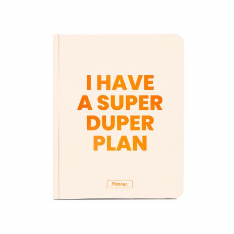 Планер I have a super duper plan Ivory