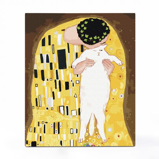 Картина за номерами x InnaRuda «Поцілунок»