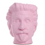 Арт-вазон "Эйнштейн" (розовый)