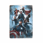 Деревянный постер "Avengers Art"