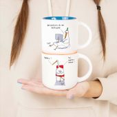 Чашка Гусь "Праздник"