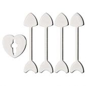 Металева головоломка Стріла в серце (Huzzle Arrows) 3-й рівень