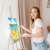 Картина по номерам "Это мой дом"